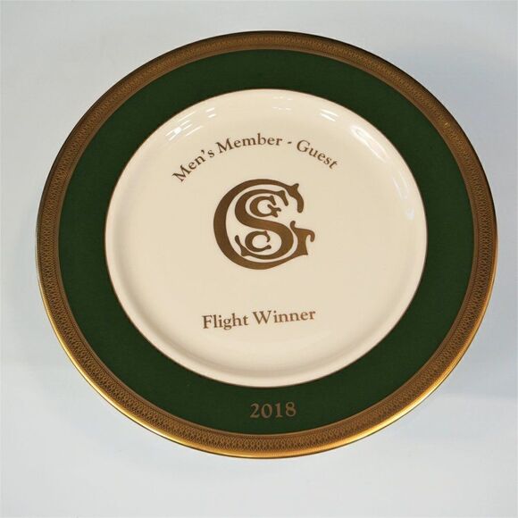 Gulf Stream Golf Club Member Guest Flight Winner Lenox Plate Delray Beach FL - Picture 8 of 8